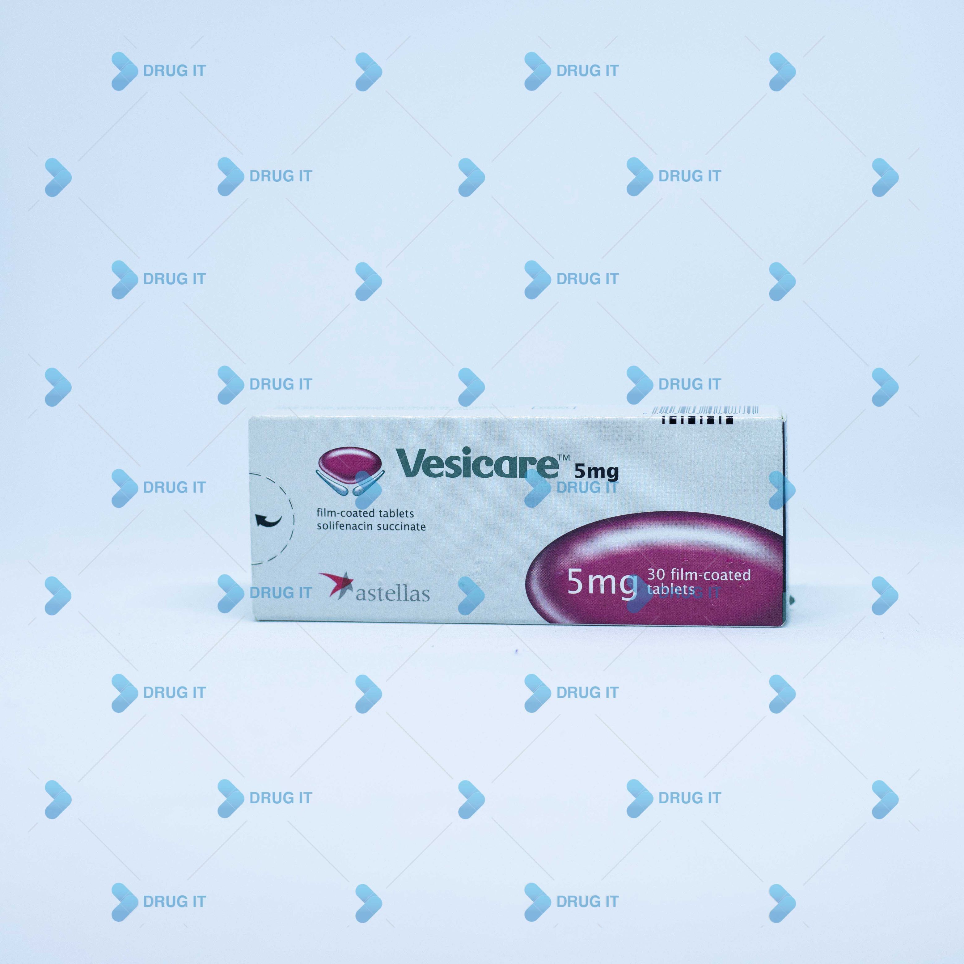 Vesicare 5mg Tablet (30 Tablets)